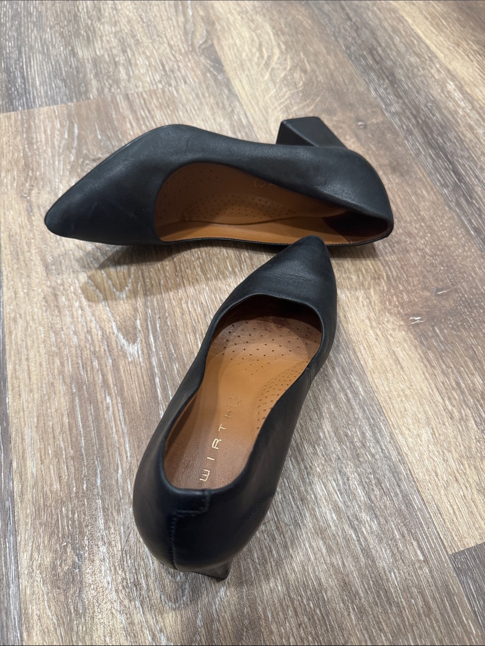 Wirth block heels, size 39, black